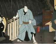 Ishiyotei Yoshitaki Diptych The Actors Jitsukawa Ensaburo Arashi Kitisaburo III and Onoe Kikujiro Y - Hermitage